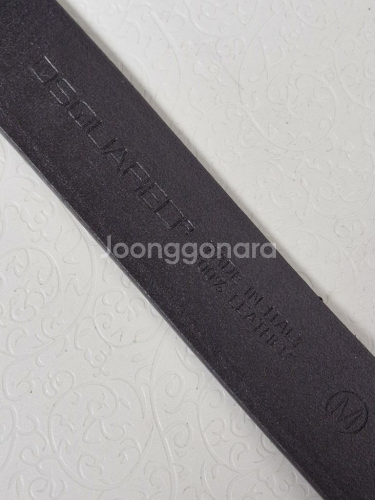 디스퀘어드2 이태리 통가죽벨트 정품입니다--2