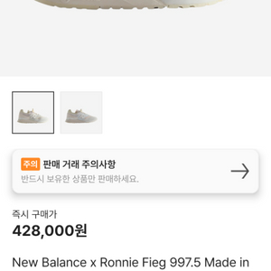 [260][265]뉴발란스 x 로니 피그 997.5 메