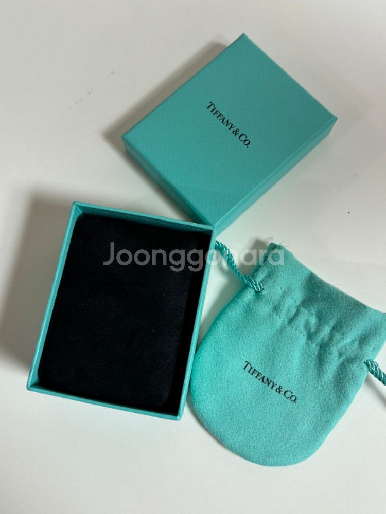 티파니 엘사 퍼레티 빈 목걸이 6.5mm 18k 옐로우--4
