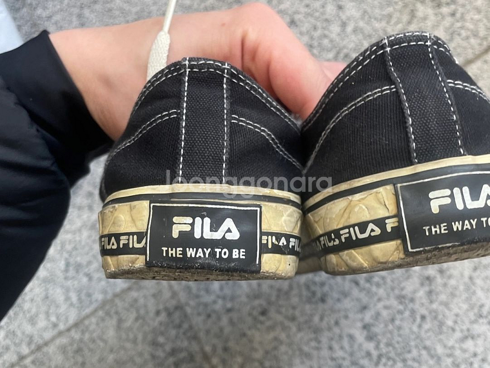 휠라 단화 운동화 240--2