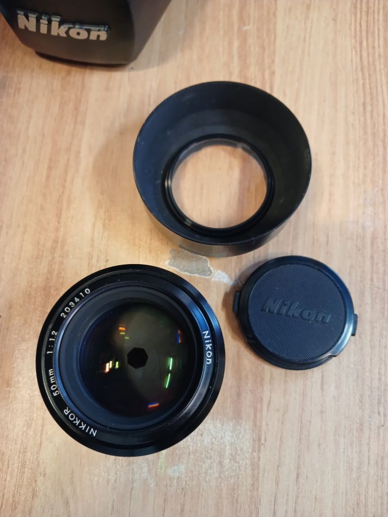 ジャンク品｜ニコン Ai-S Nikkor 50mm F1.2 CA01-A10862-2N1A-ψ