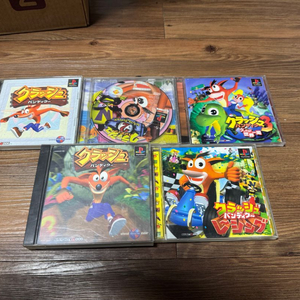 ps1 플스1 크래쉬 밴디쿳 시리즈 일괄