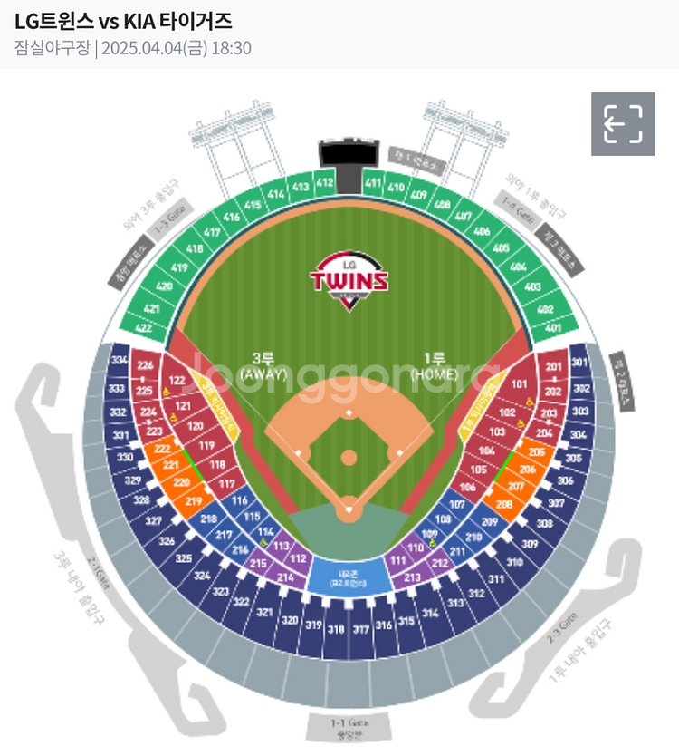 프로야구 4/25 롯데 : 두산 3루 레드 2장--0
