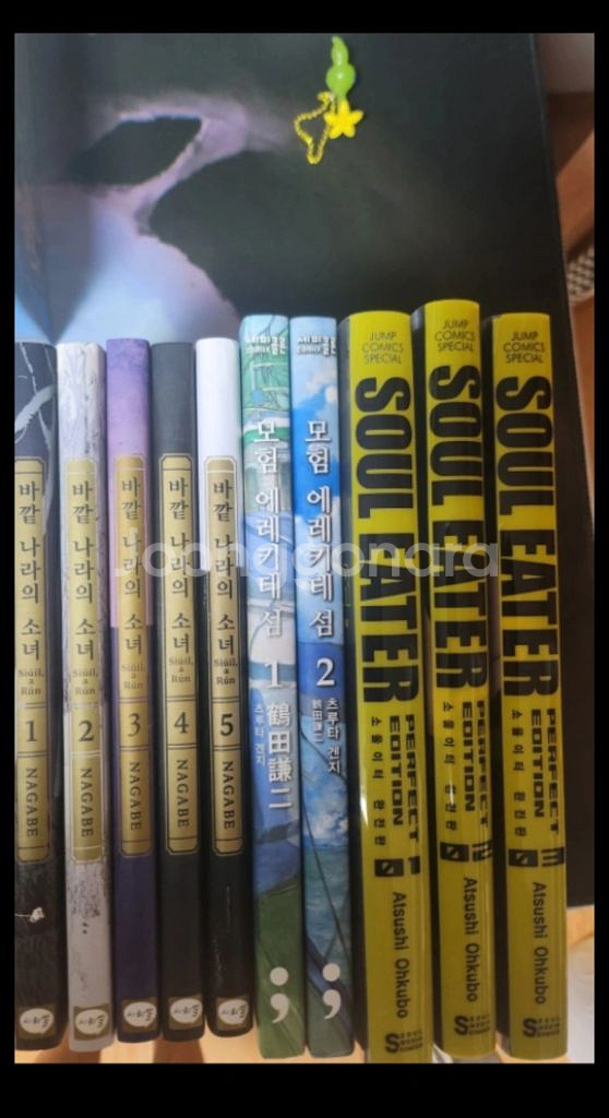 만화책 소울이터, 모험 에레키테 섬, 바깥 나라의 소녀--0