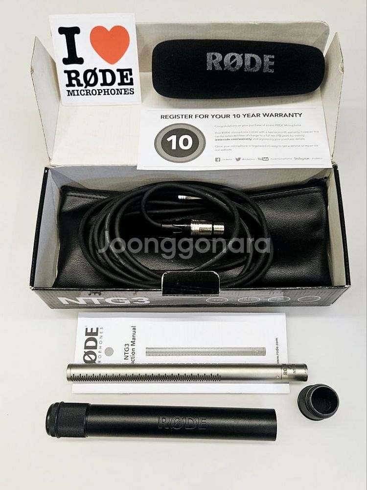 RODE NTG3 샷건 마이크--0