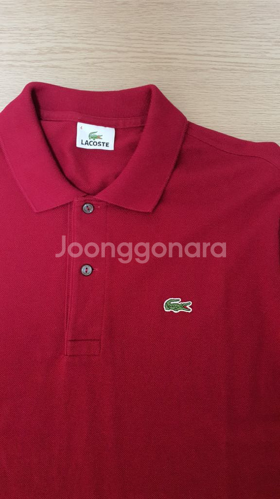 라코스테 긴팔티셔츠 4사이즈(100정도) 4만원--1
