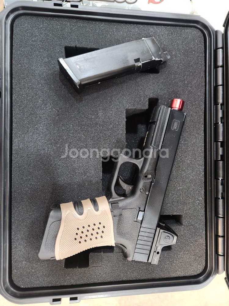WE glock 17 에어소프트 RMR도트 풀세트--7