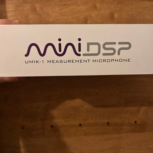UMIK-1 mini dsp측정용 마이크