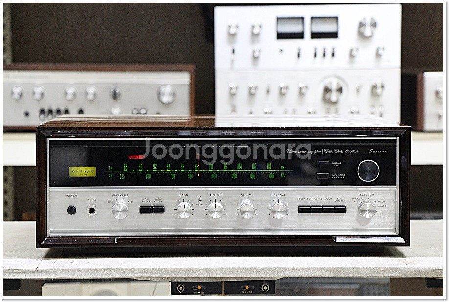 산수이 A급 명기 아날로그 리시버 모델 2000A--2