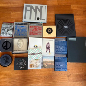 빅뱅 앨범 일괄,개별 판매 지디 태양 대성 빅뱅