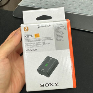 소니 카메라 배터리 sony NPFZ 100 미개봉판매
