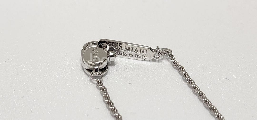 18k 화이트골드 벨에포크 라지사이즈 목걸이--7