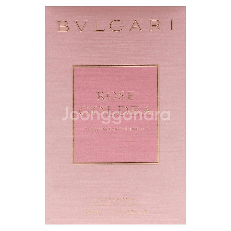 정품 불가리 로즈 골데아 오 드 퍼퓸 항수 90ml--0