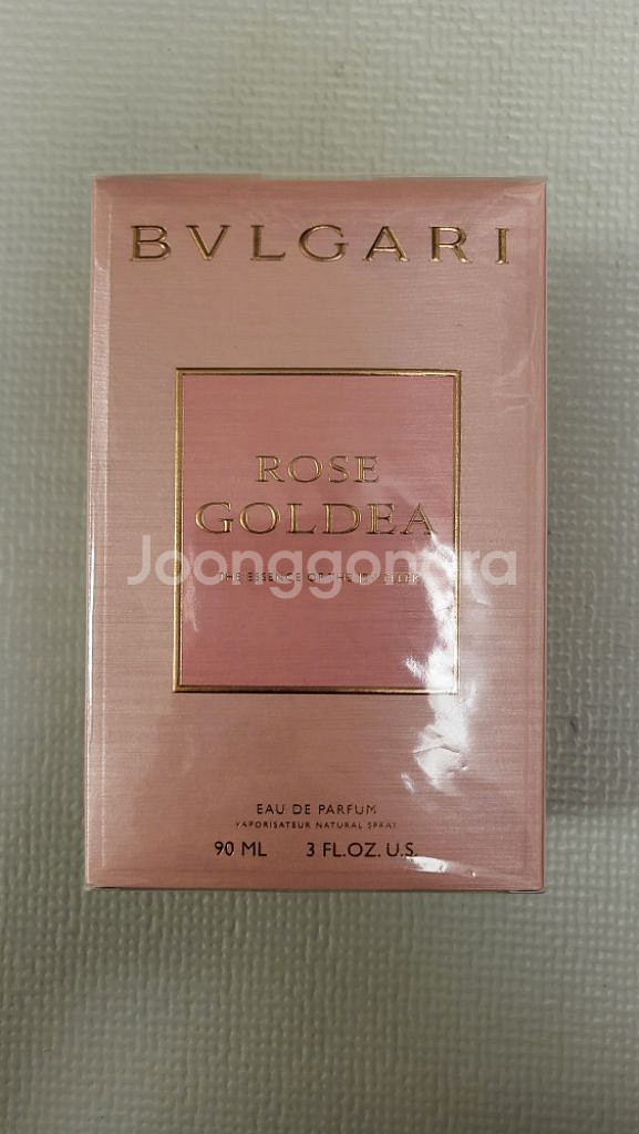 정품 불가리 로즈 골데아 오 드 퍼퓸 항수 90ml--3