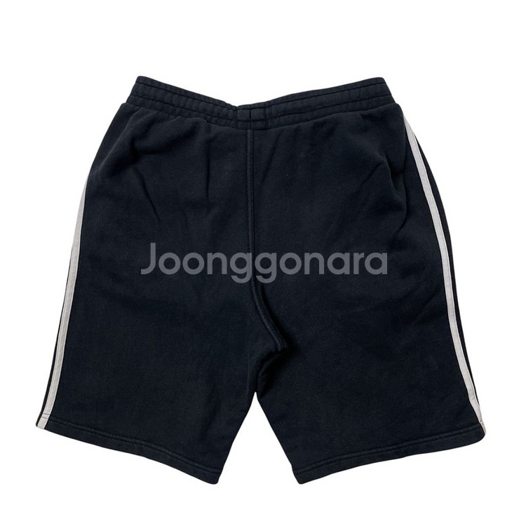 [택포] 아디다스 파이어버드 코튼 반바지 쇼츠 검흰 X--1