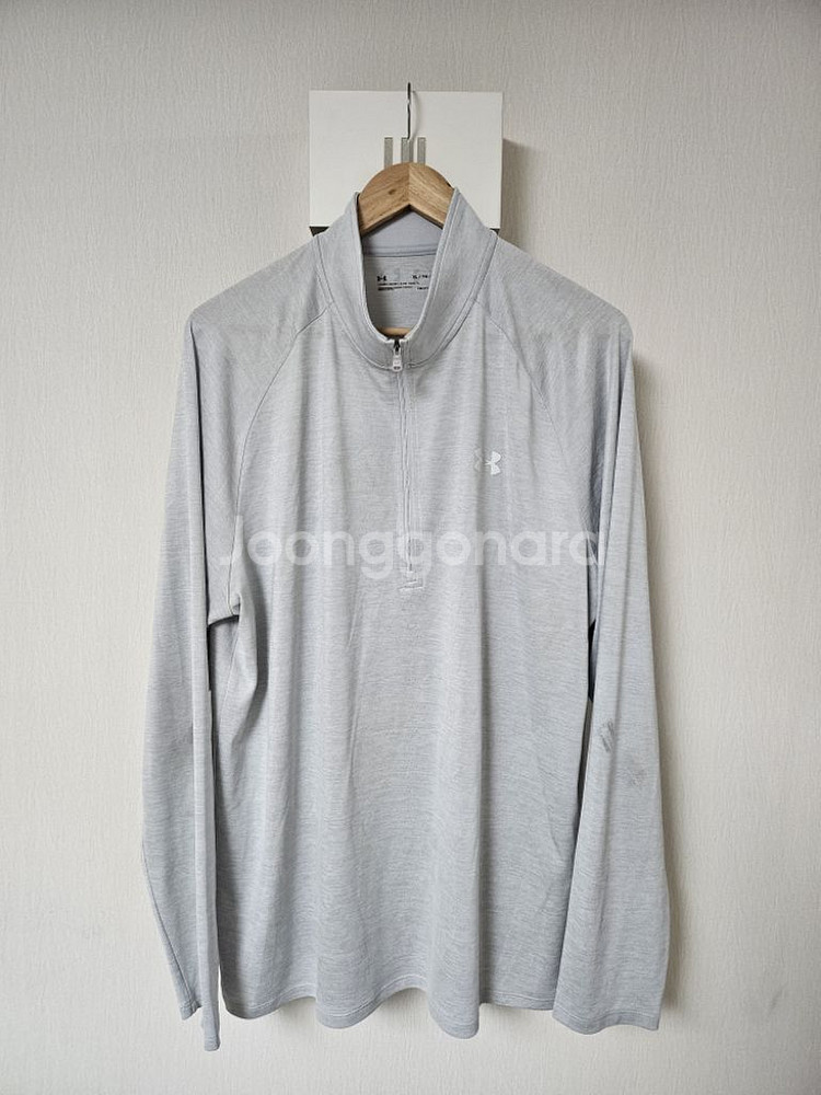 언더아머 하프집업 연그레이 XL--0