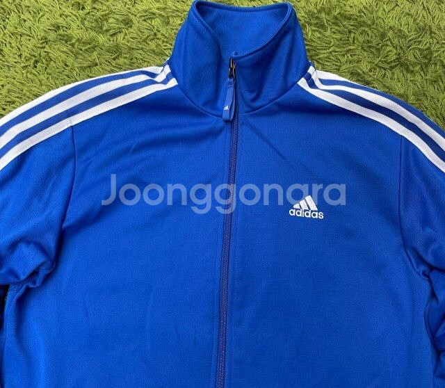 아디다스 파흰 블루 파랑 트랙탑 져지집업 95/M--1