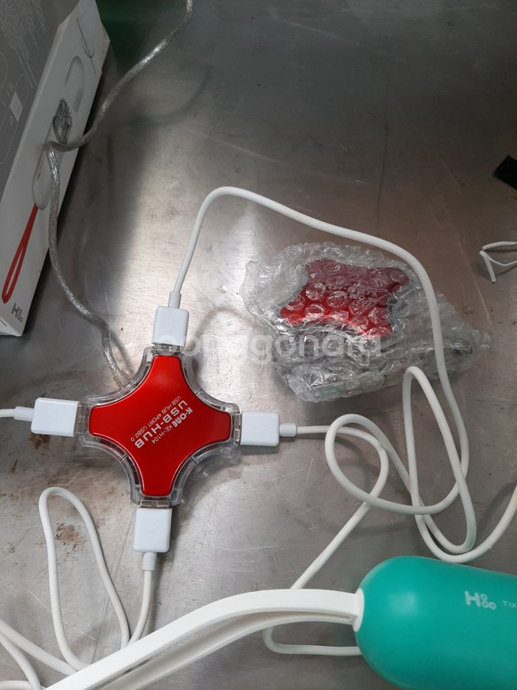 K-ONE USB 허브 KE-H104 4포트 새상품--0