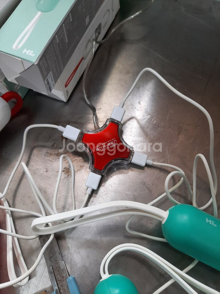 K-ONE USB 허브 KE-H104 4포트 새상품--1