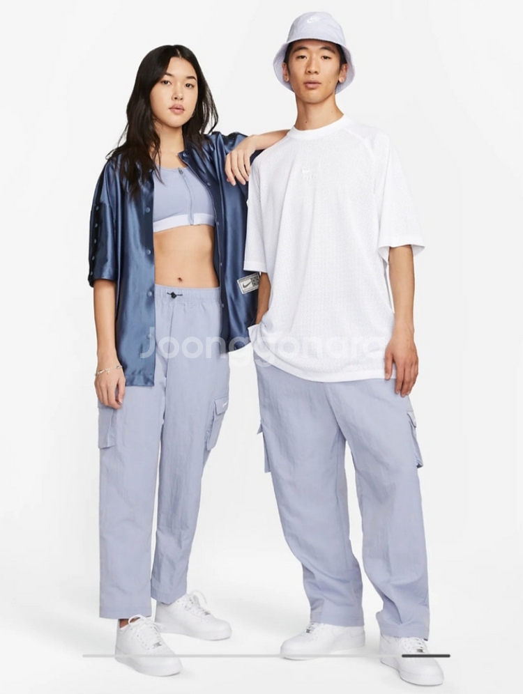 나이키 우븐팬츠 연보라--0