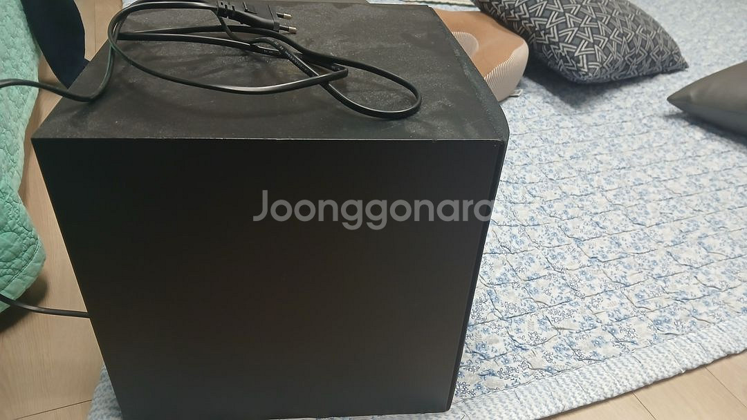 야마하 SW 050 + 그라운드 루프 노이즈 제거기--1
