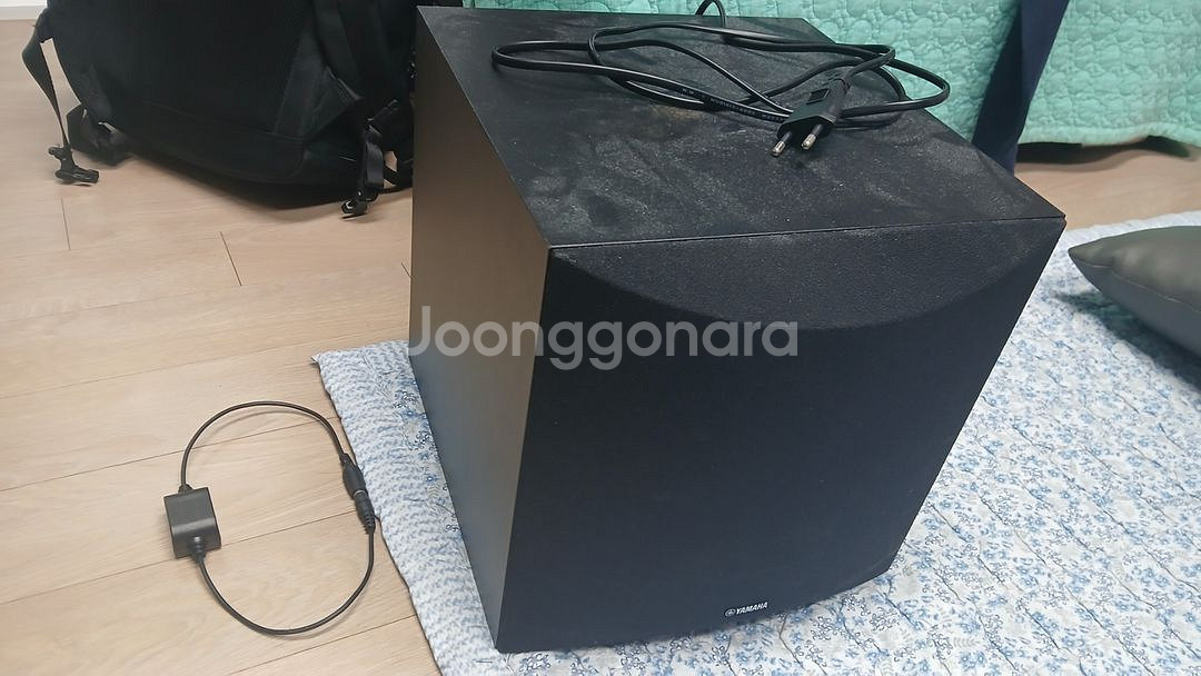 야마하 SW 050 + 그라운드 루프 노이즈 제거기--0