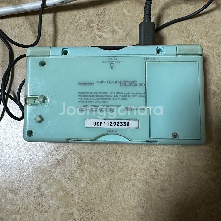 닌텐도 ds lite 아이스블루 팔아요--2