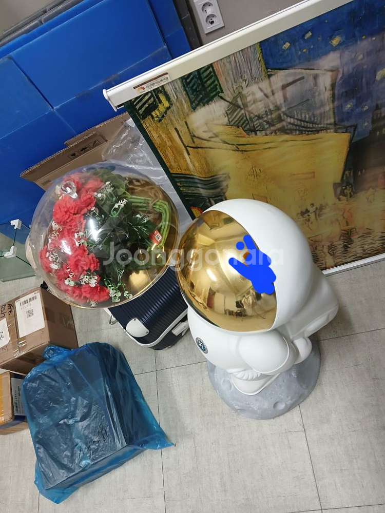 우주인 조형물 인테리어 대형 피규어--2