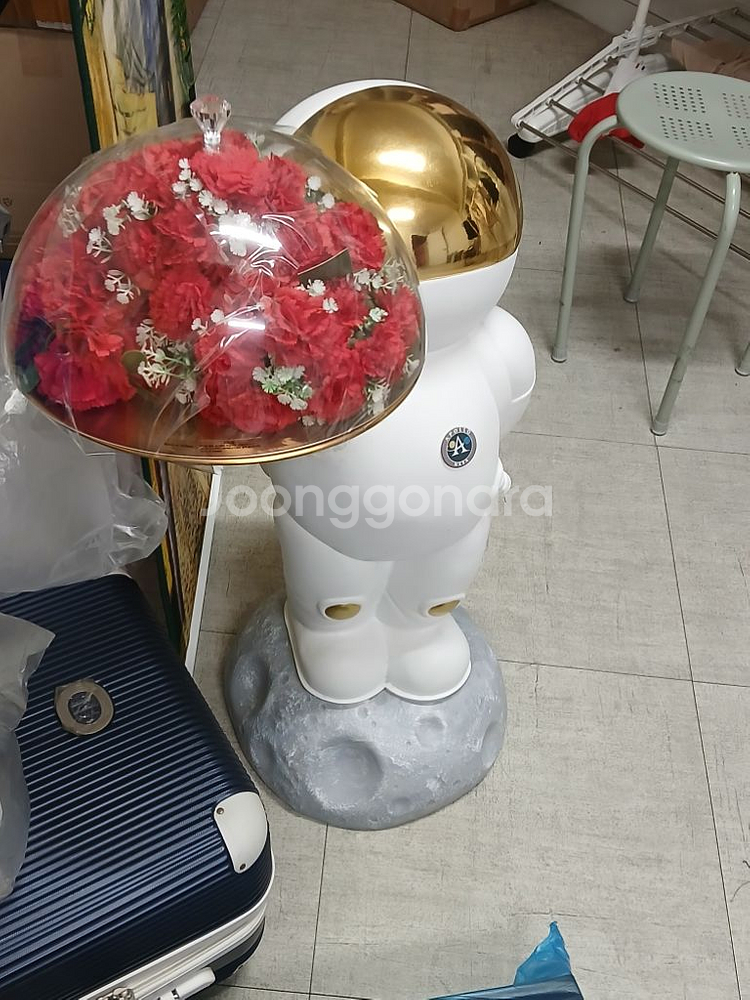 우주인 조형물 인테리어 대형 피규어--0