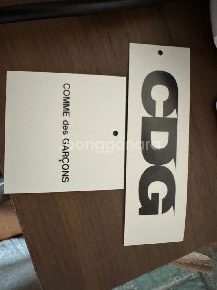 꼼데가르송 cdg 스태프 퀼팅 블루종--2