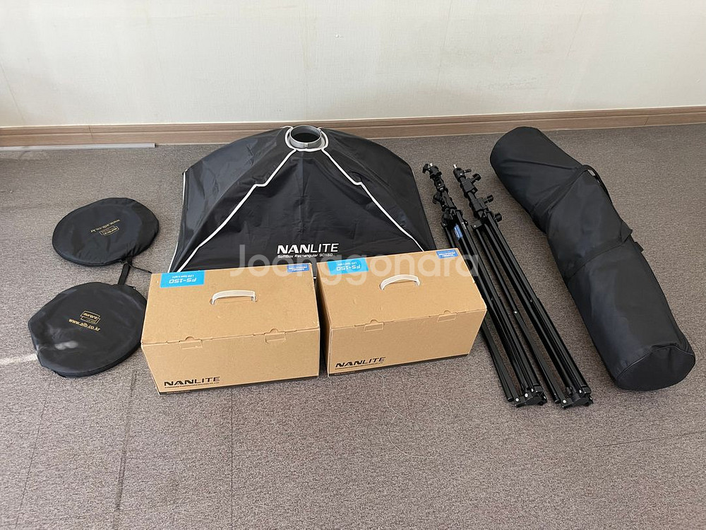 [부산] 난라이트 조명 FS-150+스탠드ㅣ악세사리--0