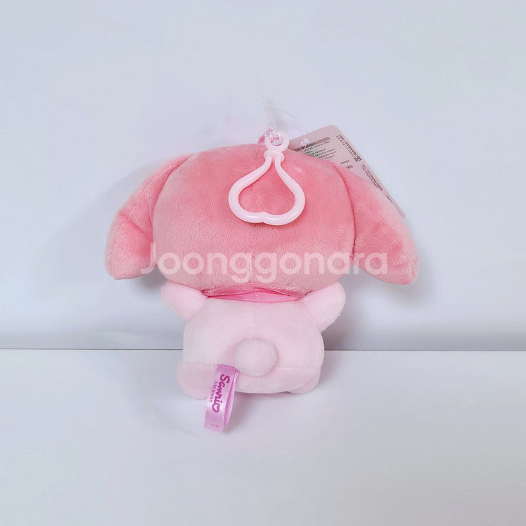 벚꽃 핑크 마이멜로디 인형 가방고리 키링 산리오--1