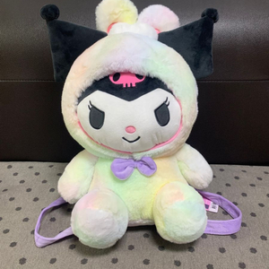 *새상품)쿠로미 대형인형배낭 그라데이션 산리오가방백팩