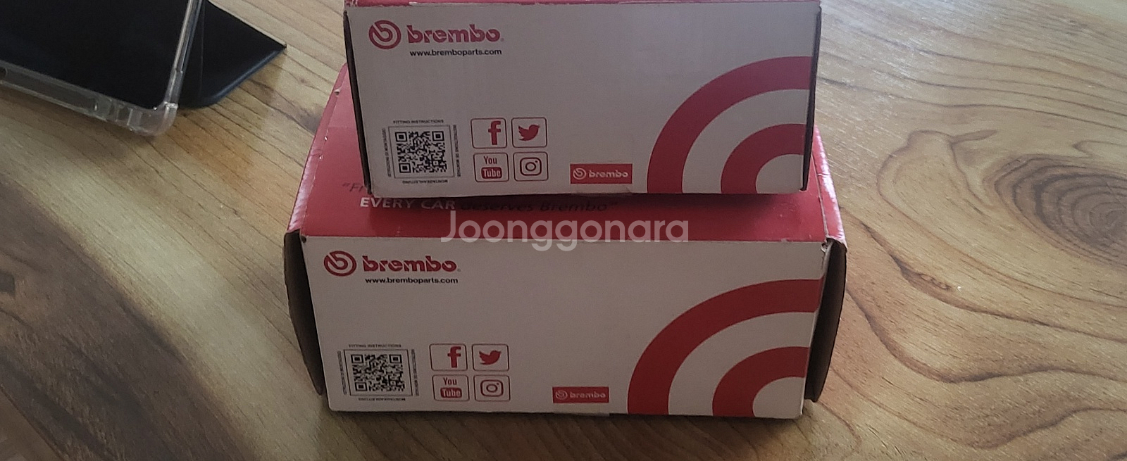 C63amg 브레이크패드 앞뒤 한대분--2