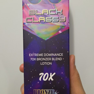 태닝로션 블랙클래씨 70x 브론저 팜