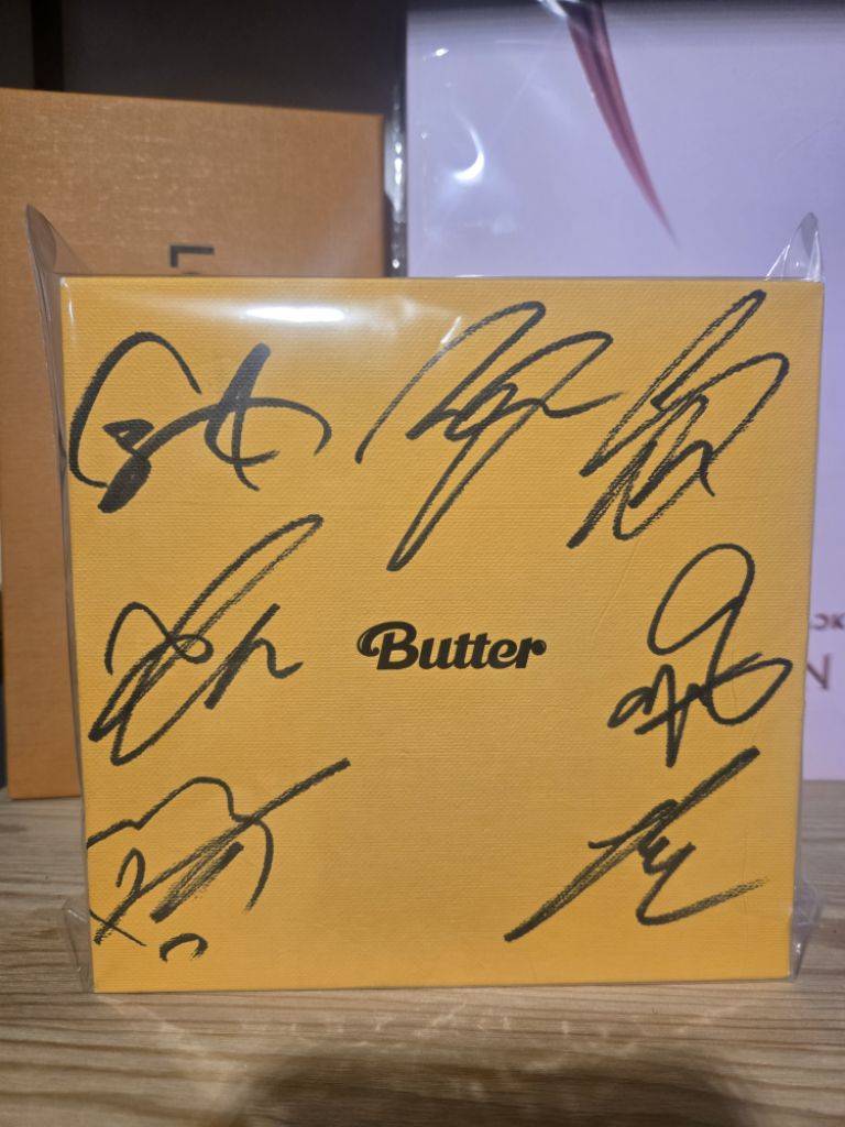 BTS Butter 친필싸인 팝니다