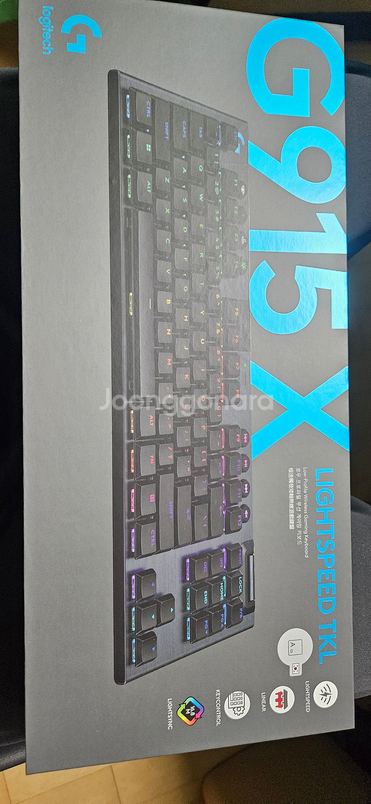 G915X TKL 라이트스피드 리니어축 +먼지케이스--1
