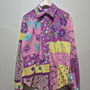 에트로 코튼 플라워 셔츠