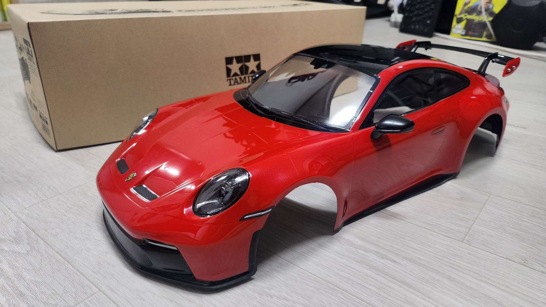 포르쉐 GT3 타미야 RC카 바디(무주행)