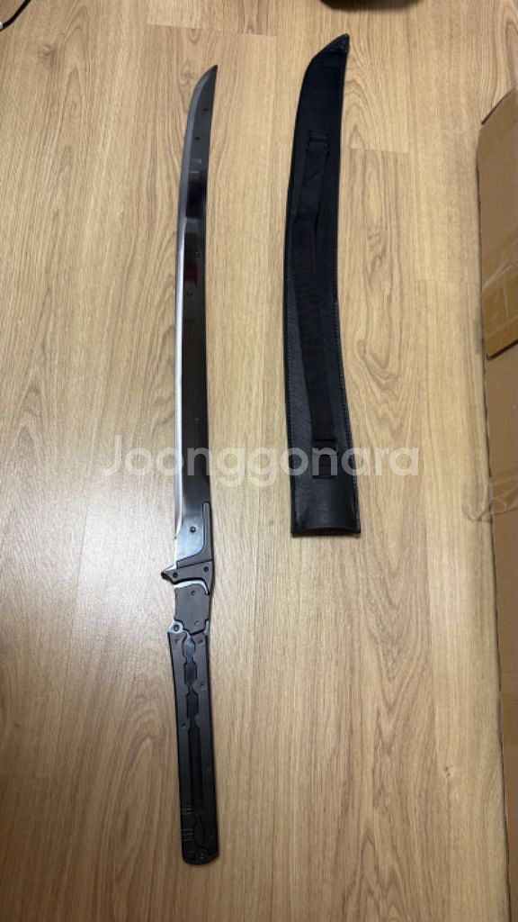메탈 기어 라이징 라이덴 카타나 가검 (BLACK)--1