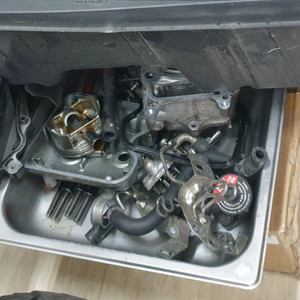 포르자300 냉각수 워터펌프.써머스텟세트 판매