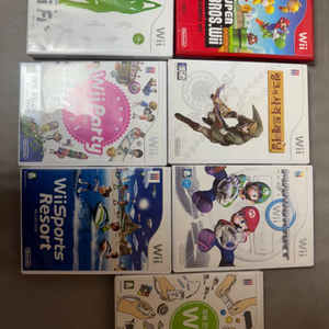 닌텐도 wii 게임 CD 7종세트