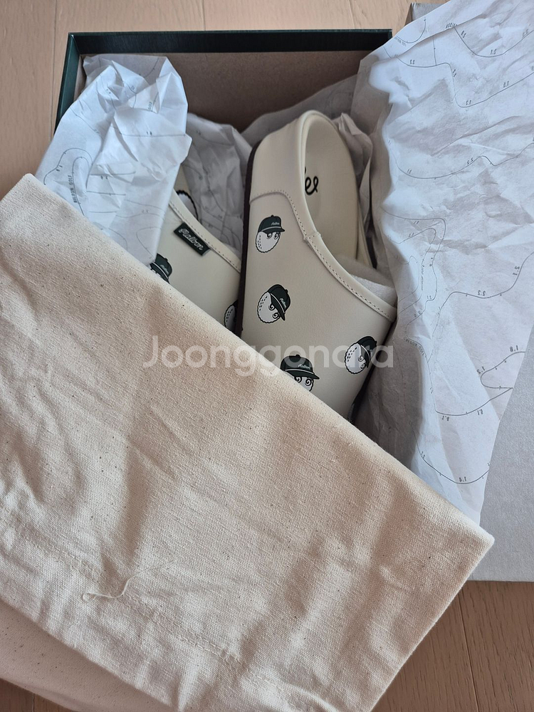말본 리조트 클로그 아이보리 샌달 국내매장판--4