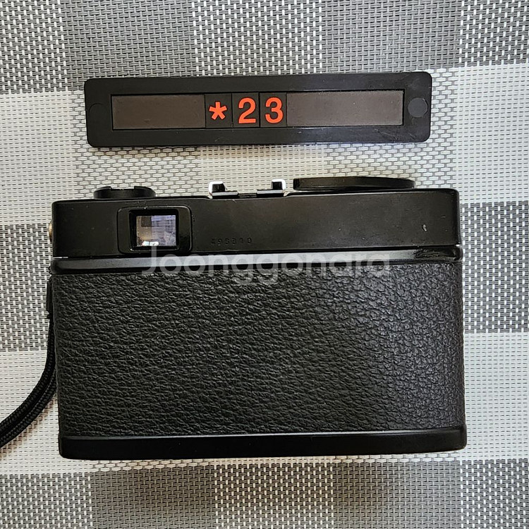 코니카 C 35 필름카메라 블랙바디--2