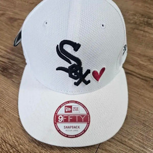 MLB 스냅백 여자 모자 야구모자 화이트