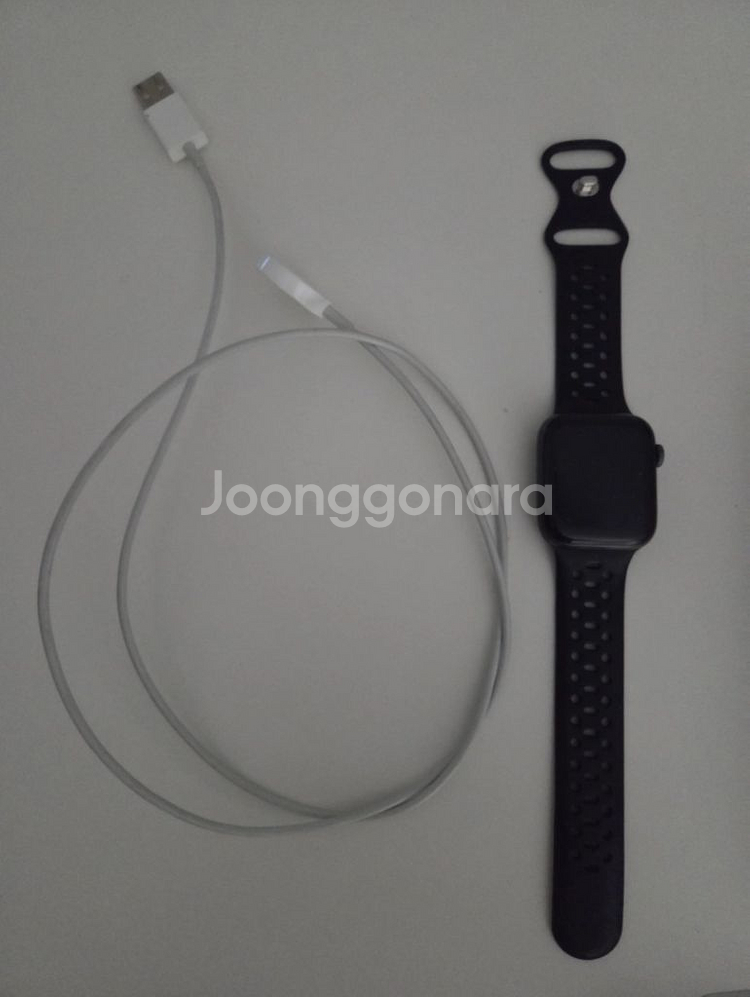 애플워치 SE 44mm 블랙--0