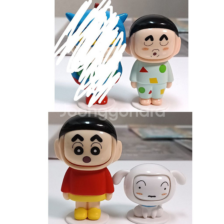 크레용신짱 짱구는못말려 소품함 및 쿠지,가챠,팝업 굿즈--2