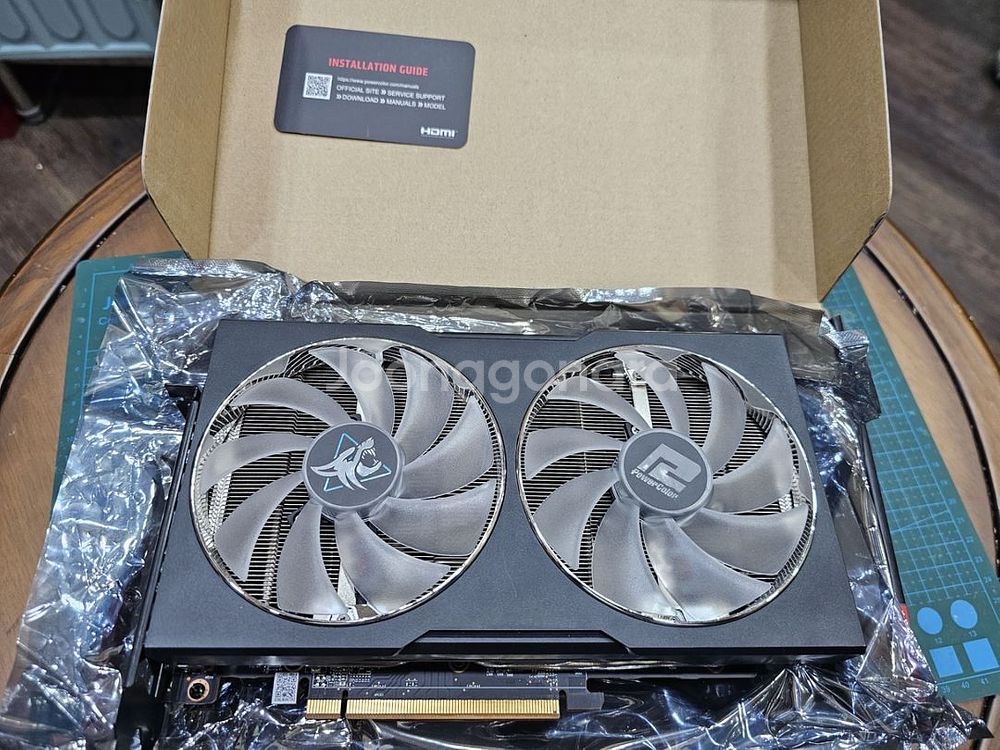 파워컬러 RX 6600 헬하운드 AS남음--1
