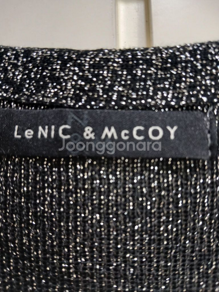 LeNic&McCoy 펄 버튼 가디건 완전새옷--1