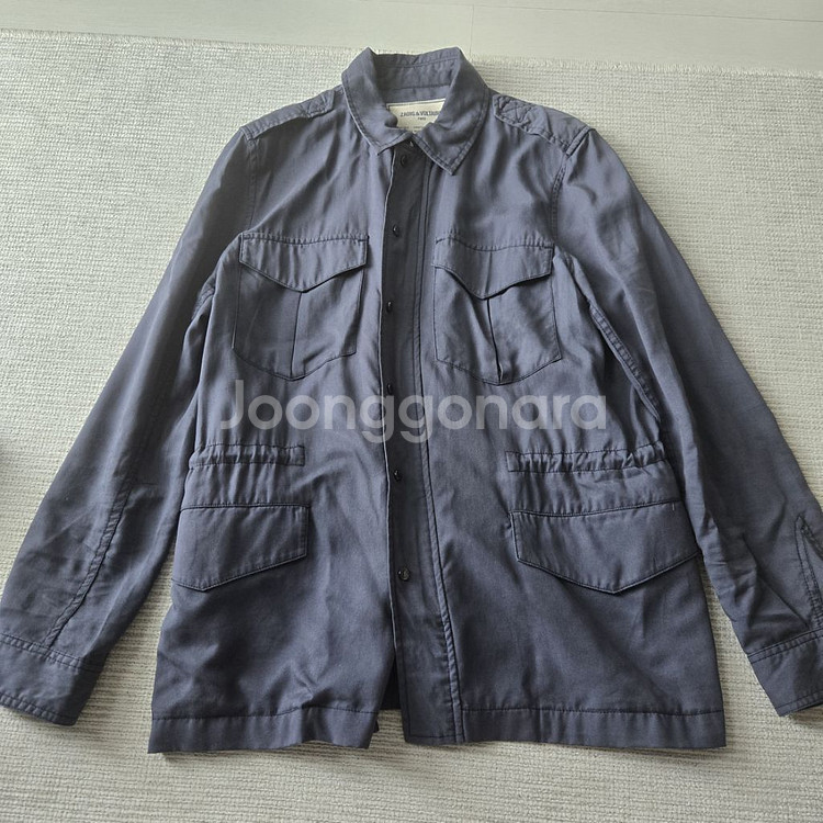 쟈딕앤볼테르 스컬 야상 자켓--1